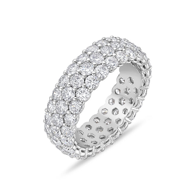 Sea of Diamond Eternity Band - Image 2